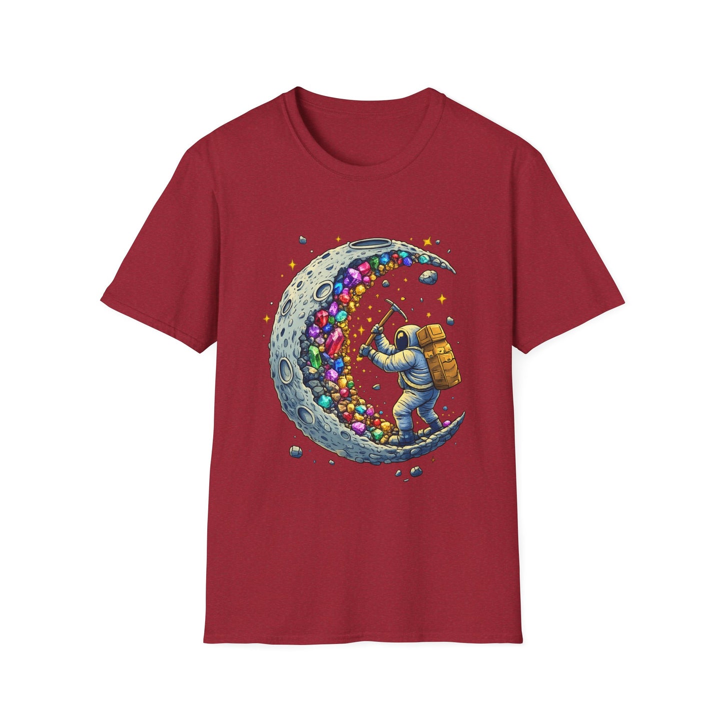 Astronaut Moon Harvest WitchSoul Original T-Shirt — Colorful Space Candy Graphic Tee