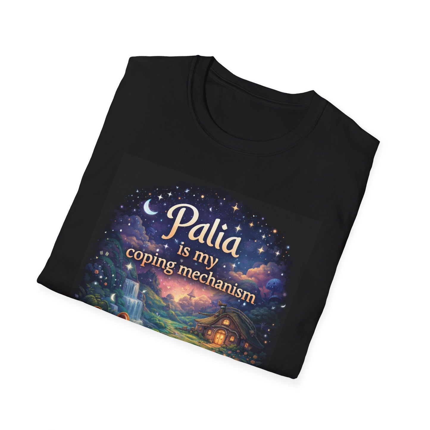 Palia Is My Coping Mechanism T-Shirt — Cozy Gaming Night Tee