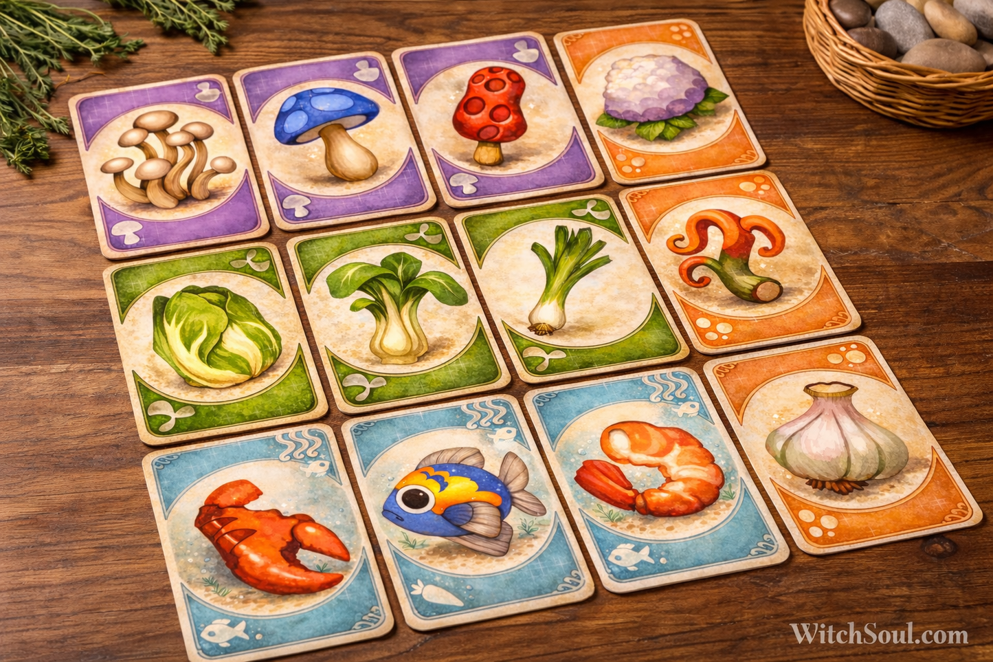 Palia Inspired Hot Pot Cards Special Edition PRINTABLE Digital Only