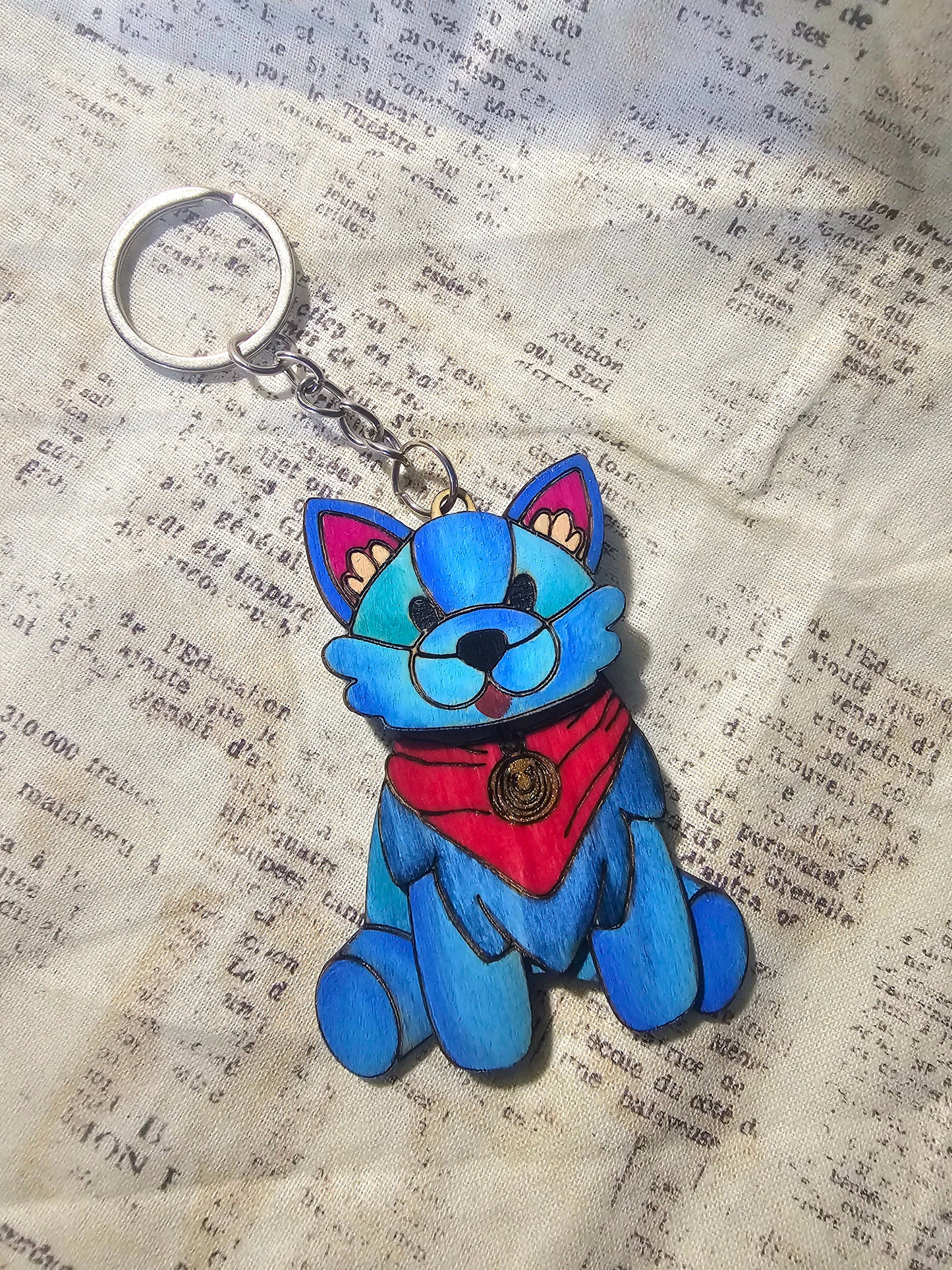 Palia Inspired Plush Keychain Charm Kinetic Art