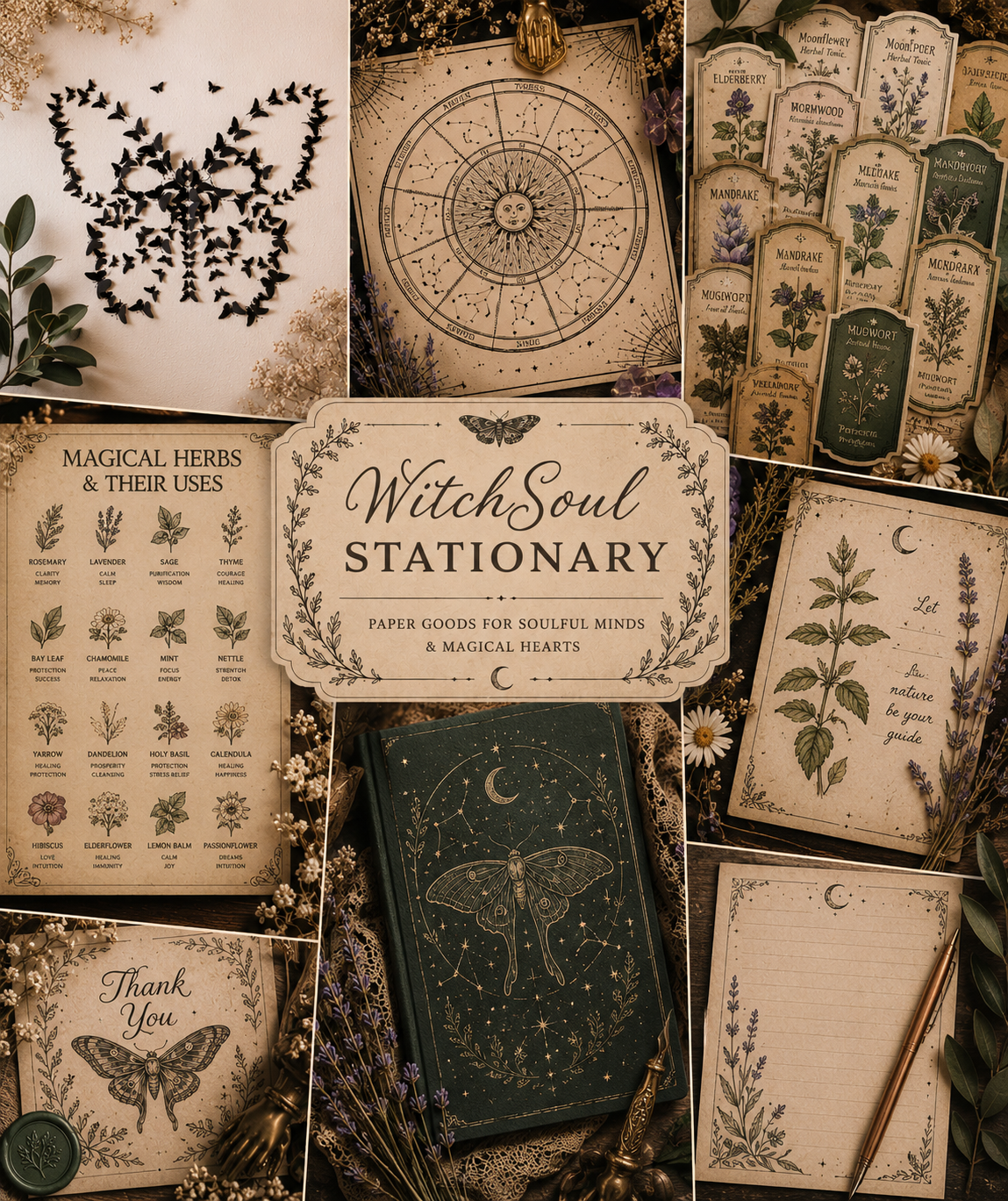 WitchSoul Stationery