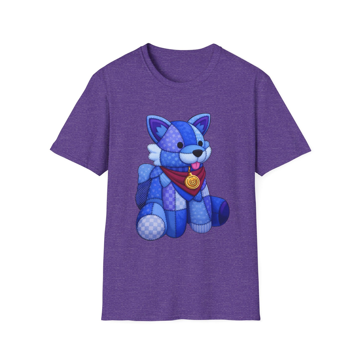 Palia Inspired Tau Plushie Patchwork-like Graphic Shirt