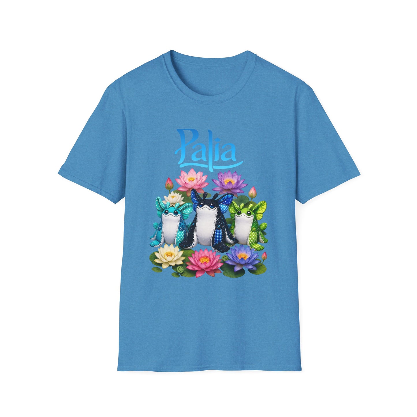 Palia Inspired Ogopuu Plush Lotus Flower Graphic Tee