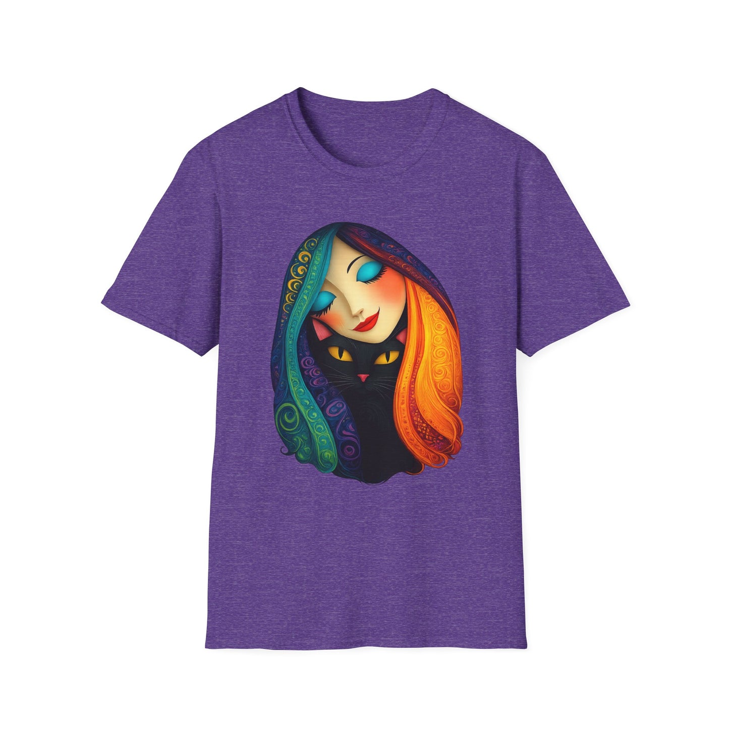 Cat Mom Art graphic tee Pet lover Cat lover Shirt Witchsoul Original