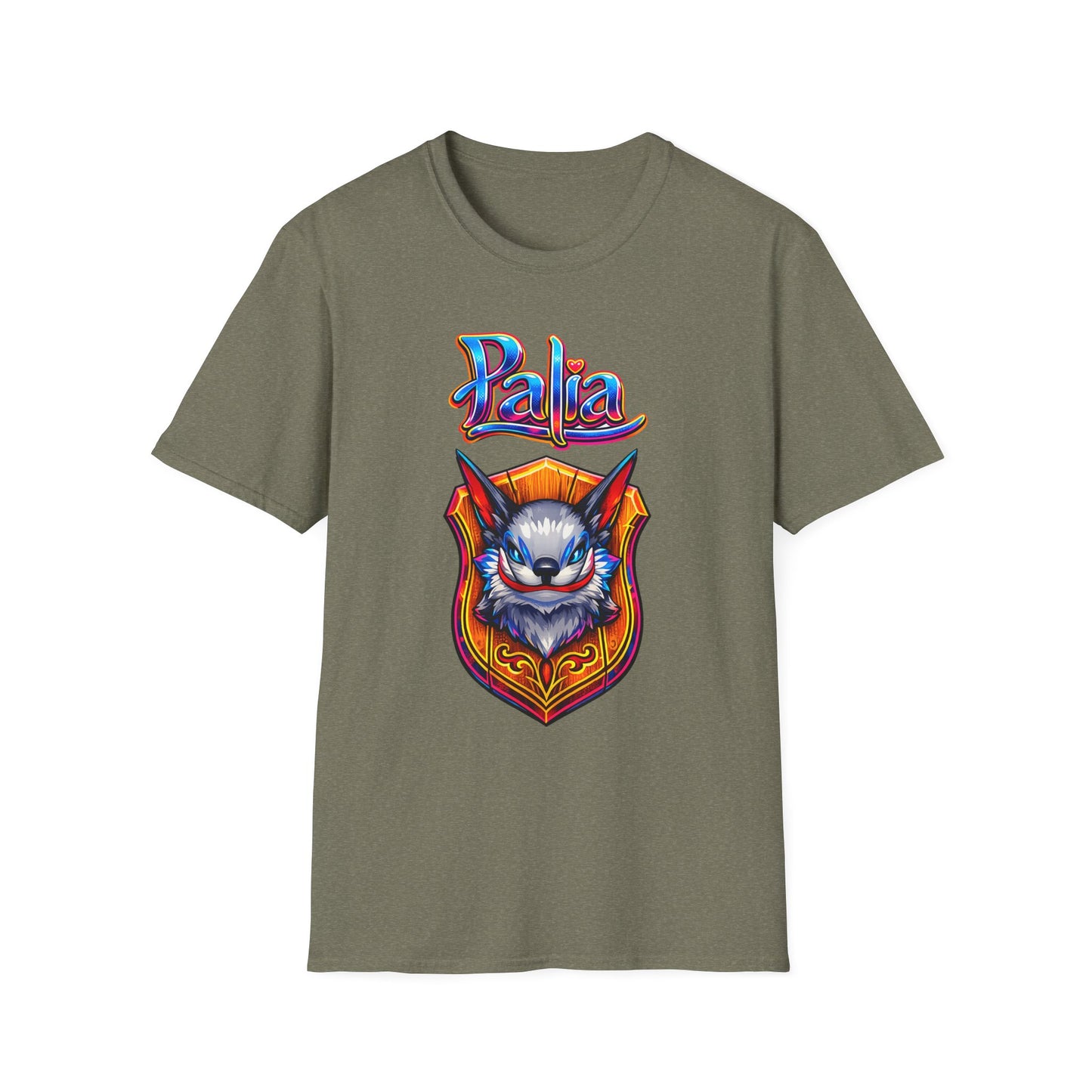 Palia Inspired Azure Chapaa Trophy PopColor Style Graphic Shirt