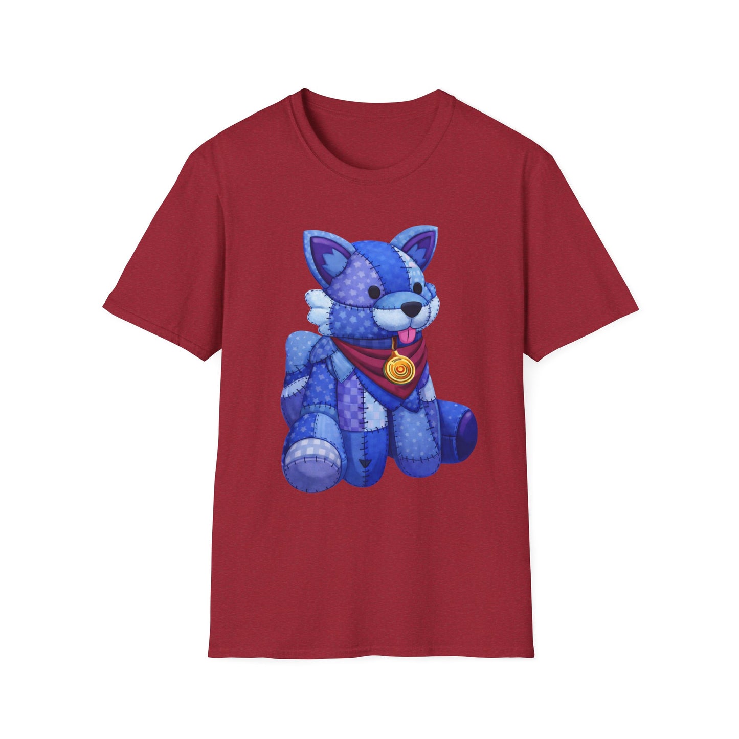 Palia Inspired Tau Plushie Patchwork-like Graphic Shirt
