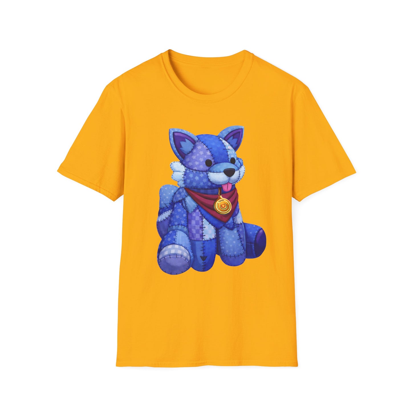 Palia Inspired Tau Plushie Patchwork-like Graphic Shirt