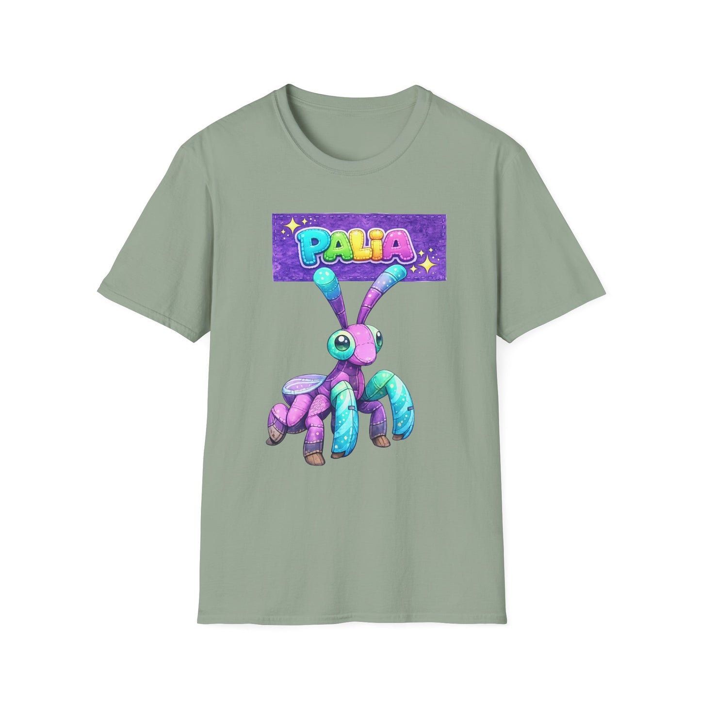 Palia Inspired Fairy Mantis Plush Graphic T-Shirt