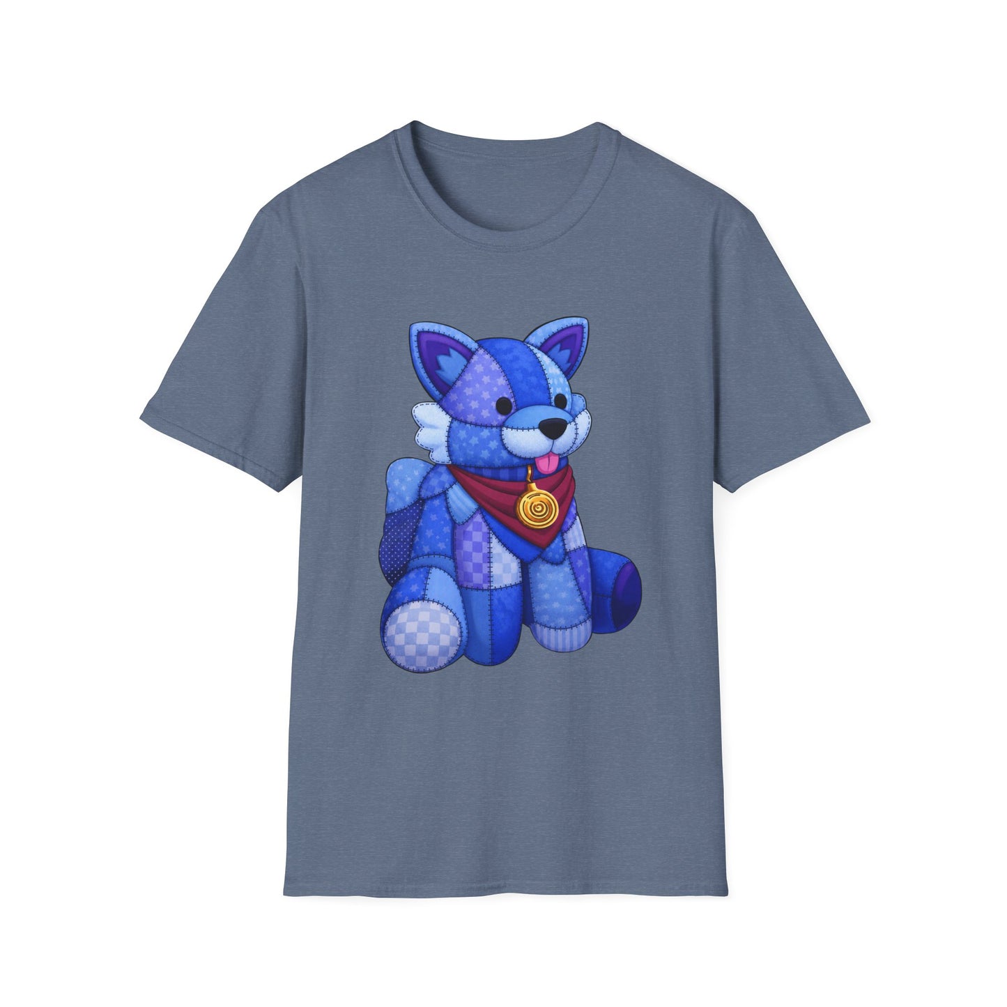 Palia Inspired Tau Plushie Patchwork-like Graphic Shirt