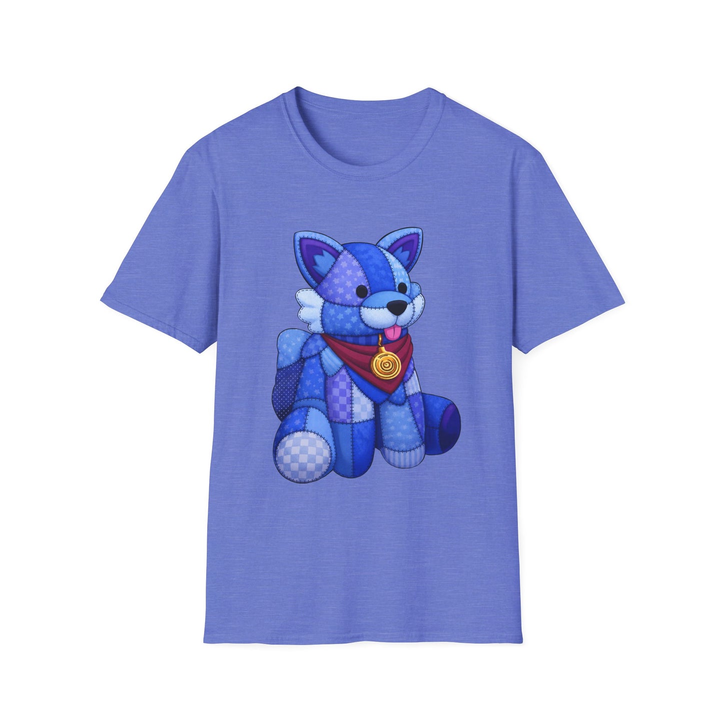 Palia Inspired Tau Plushie Patchwork-like Graphic Shirt