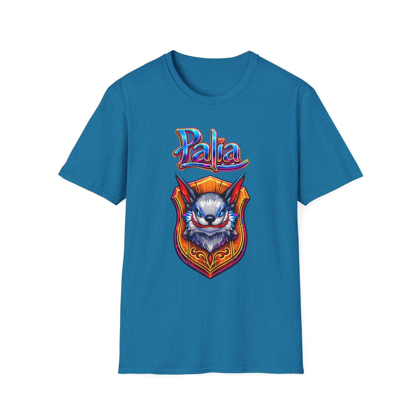 Palia Inspired Azure Chapaa Trophy PopColor Style Graphic Shirt