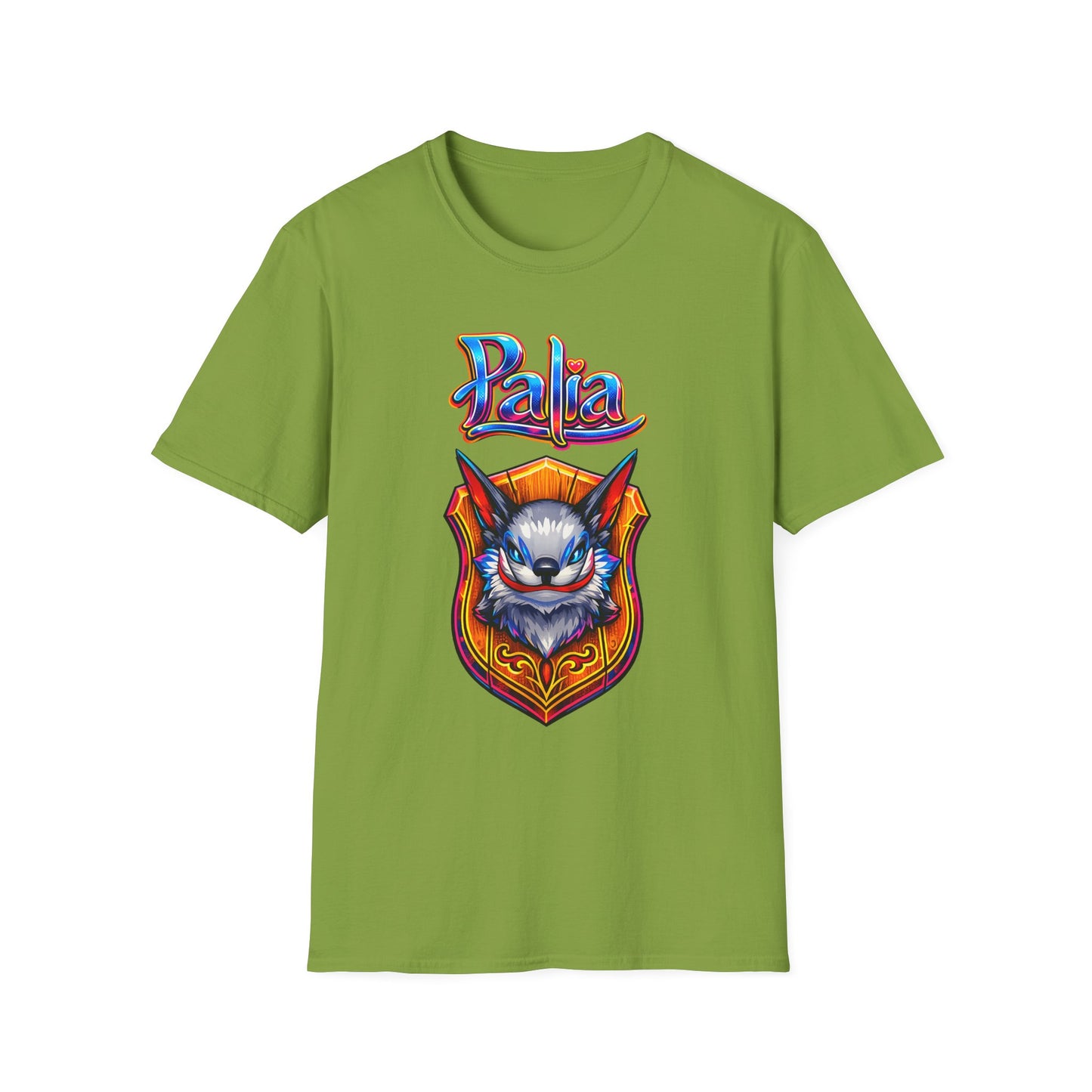 Palia Inspired Azure Chapaa Trophy PopColor Style Graphic Shirt
