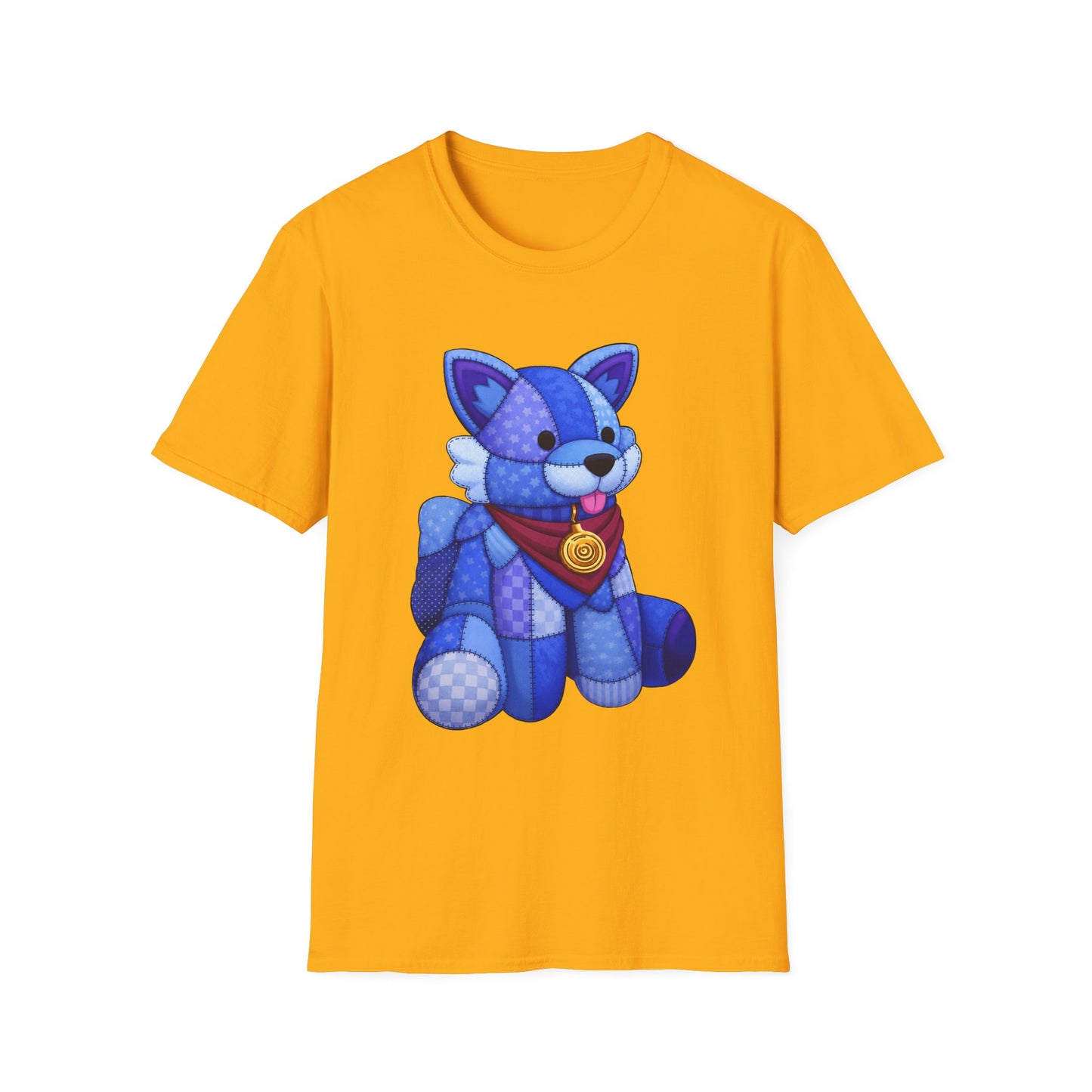 Palia Inspired Tau Plushie Patchwork-like Graphic Shirt