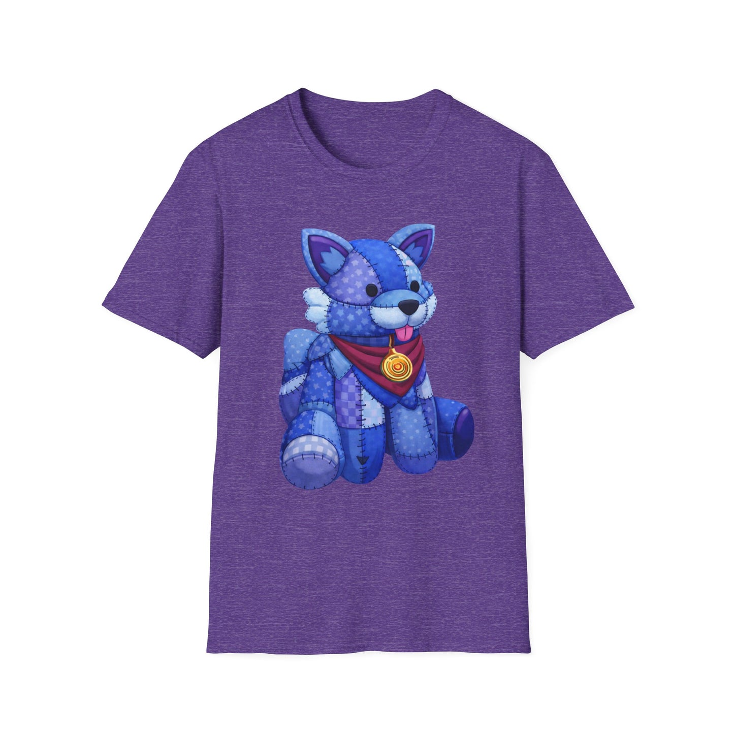 Palia Inspired Tau Plushie Patchwork-like Graphic Shirt
