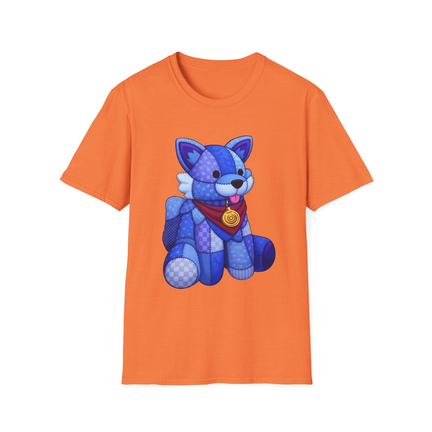 Palia Inspired Tau Plushie Patchwork-like Graphic Shirt