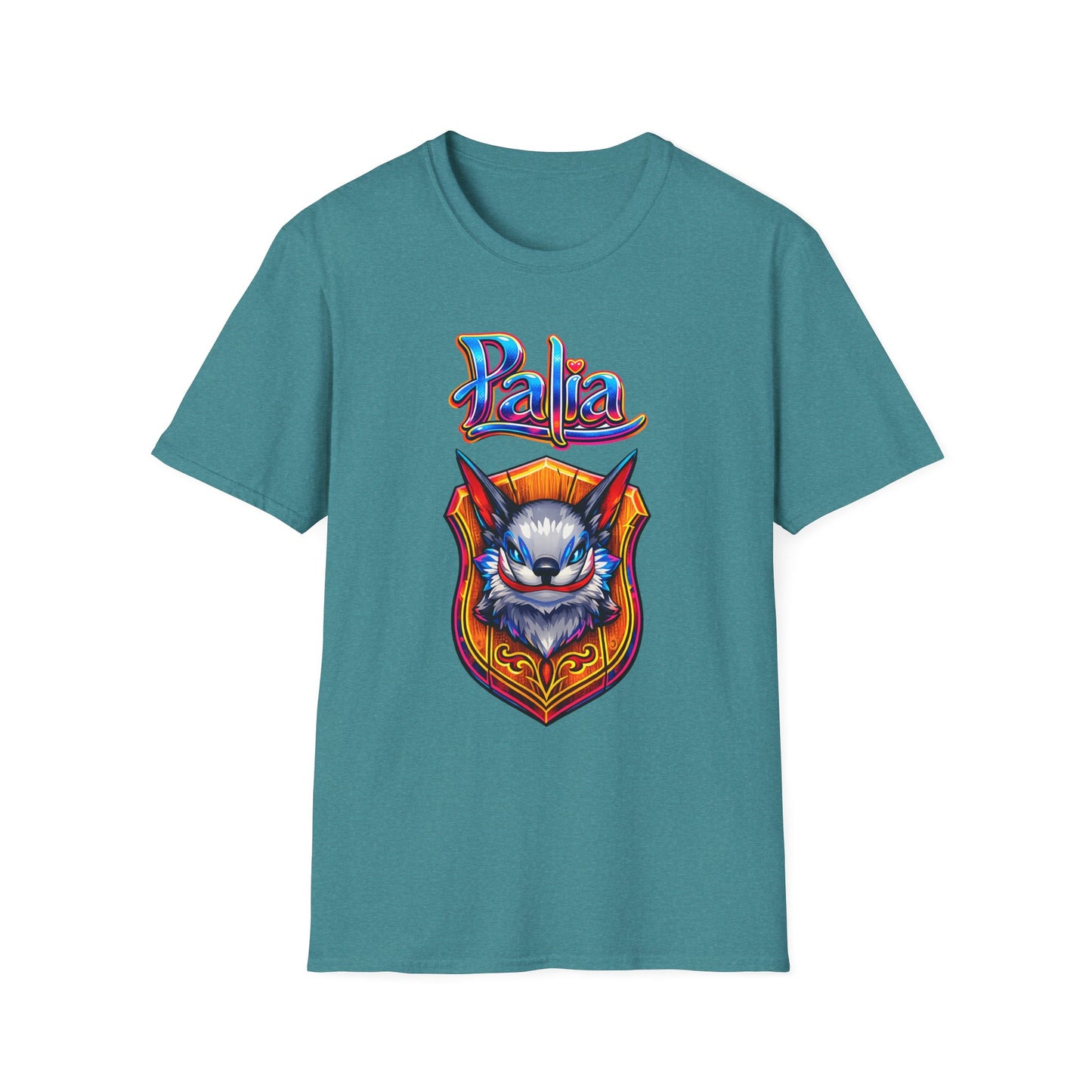 Palia Inspired Azure Chapaa Trophy PopColor Style Graphic Shirt