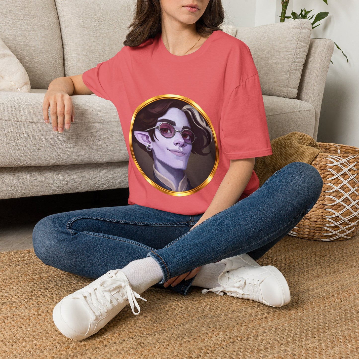 Palia Inspired Jel Portrait Character Tee
