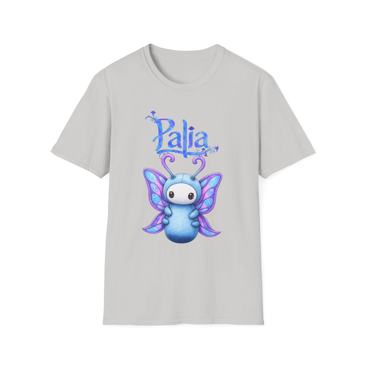 Palia Inspired Shimmefly Plush Watercolor Style T-Shirt