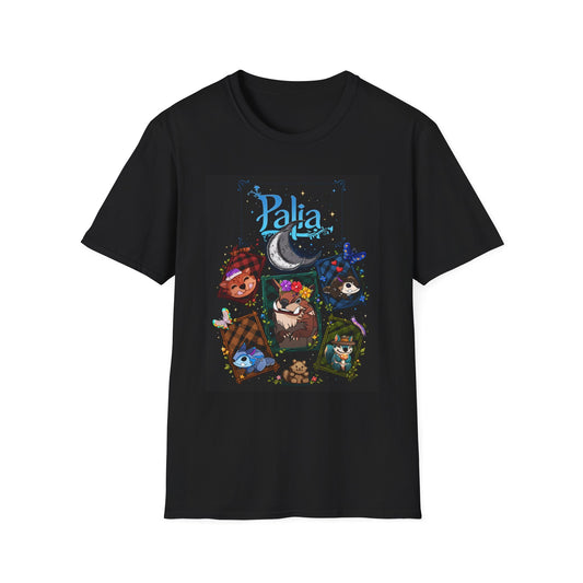 Palia Inspired T-Shirt — Whimsical Game Characters Tee