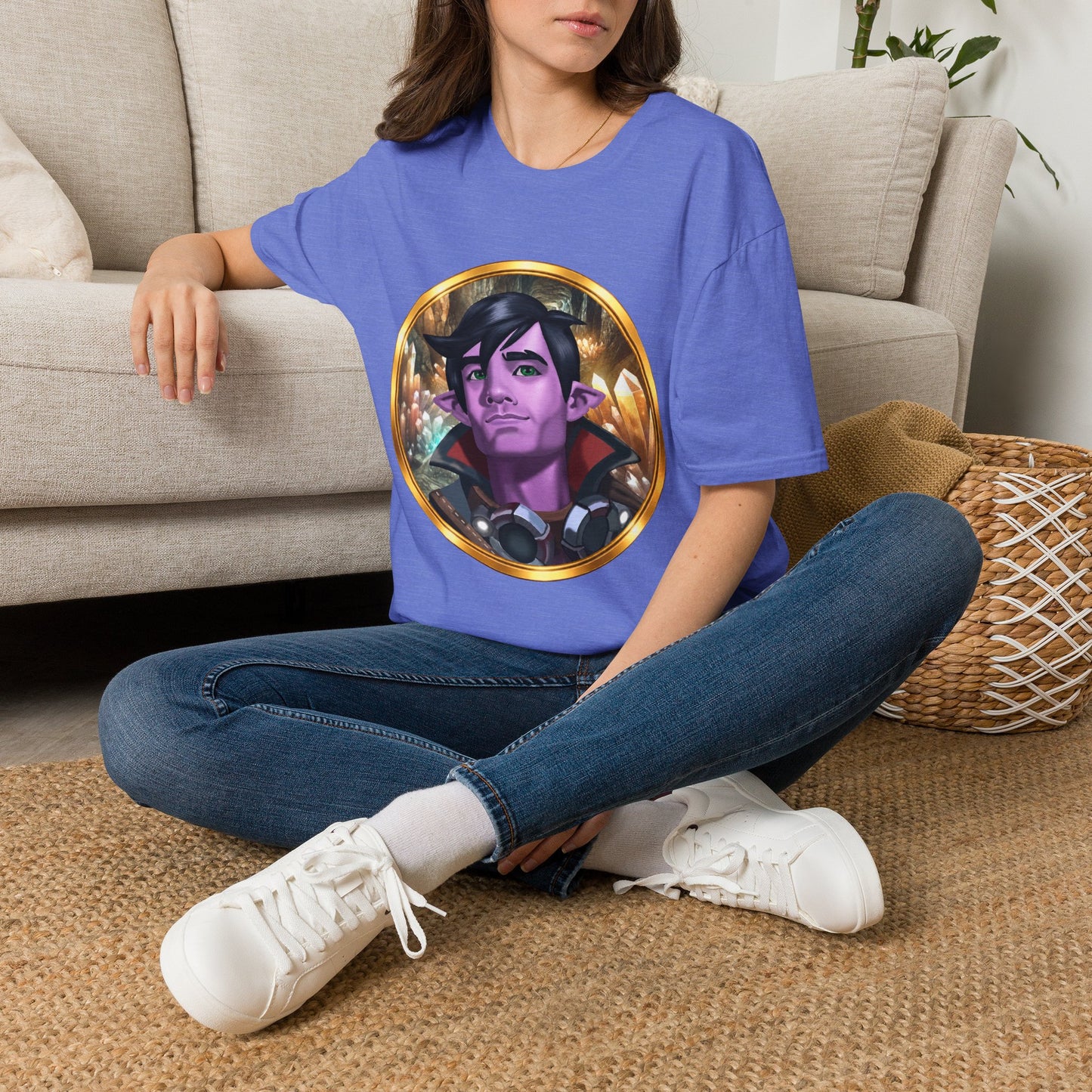 Palia Inspired Hodari FanArt Graphic T-Shirt