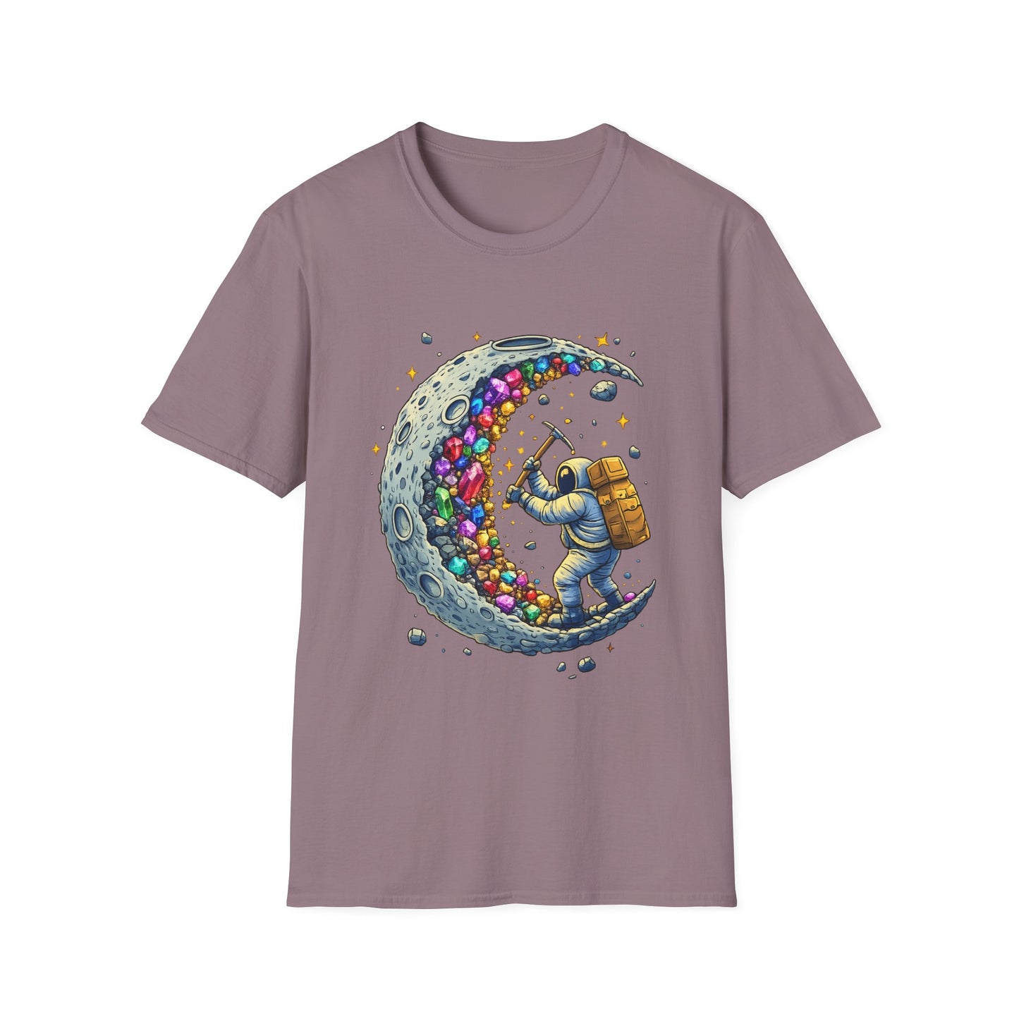 Astronaut Moon Harvest WitchSoul Original T-Shirt — Colorful Space Candy Graphic Tee
