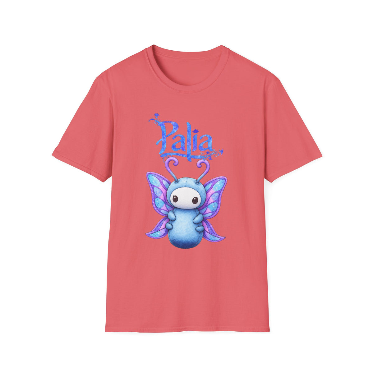 Palia Inspired Shimmefly Plush Watercolor Style T-Shirt