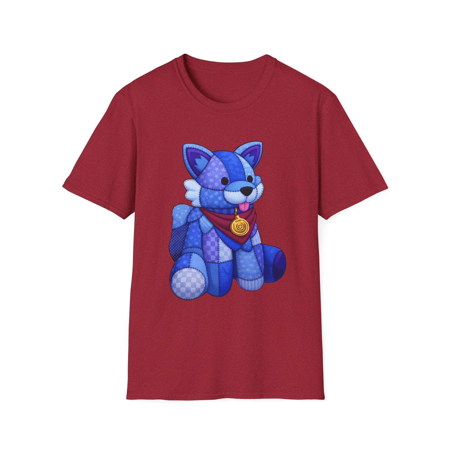 Palia Inspired Tau Plushie Patchwork-like Graphic Shirt