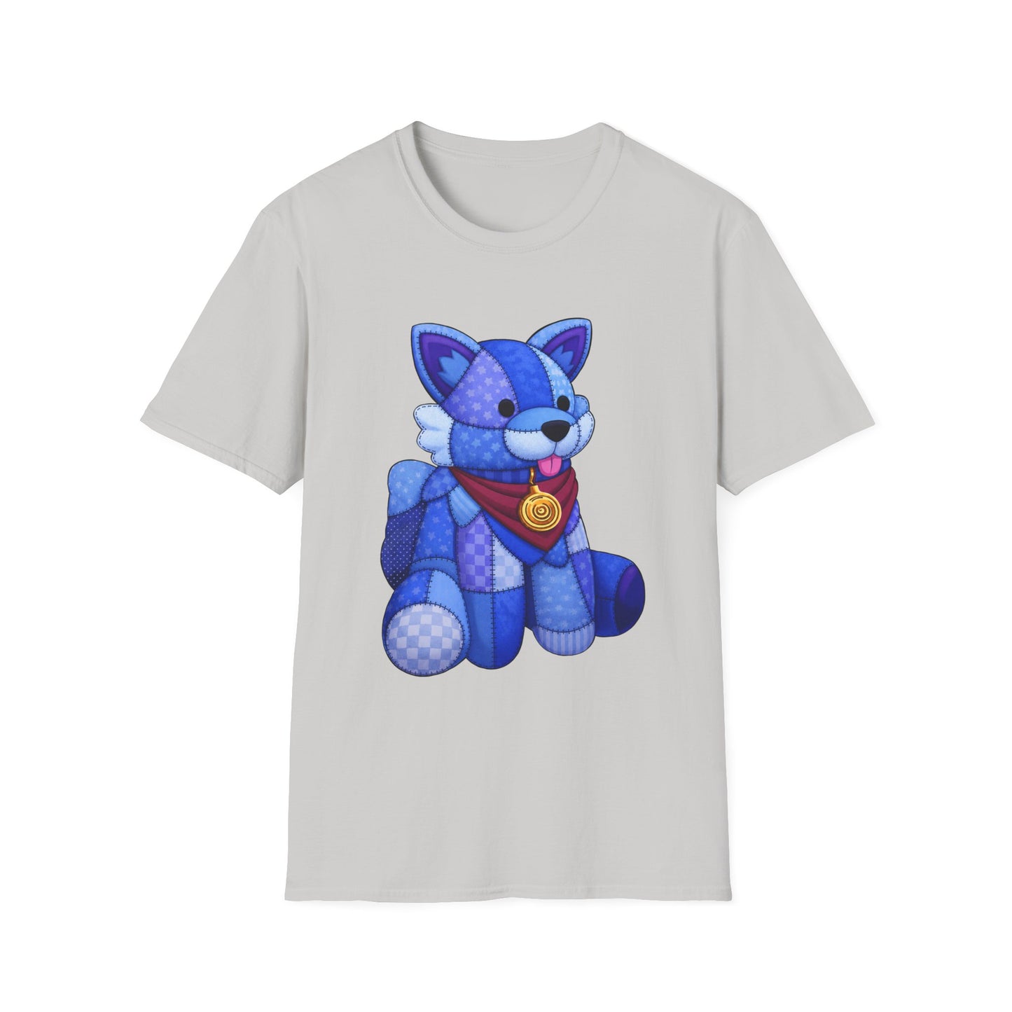 Palia Inspired Tau Plushie Patchwork-like Graphic Shirt