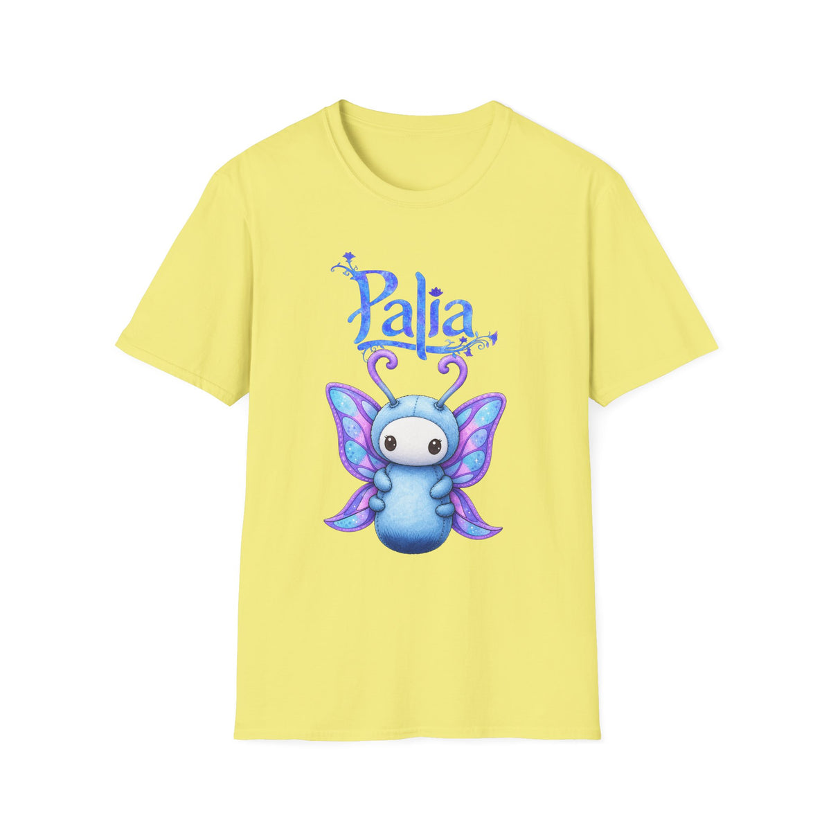 Palia Inspired Shimmefly Plush Watercolor Style T-Shirt