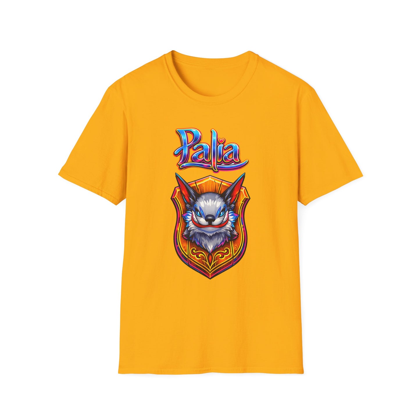Palia Inspired Azure Chapaa Trophy PopColor Style Graphic Shirt