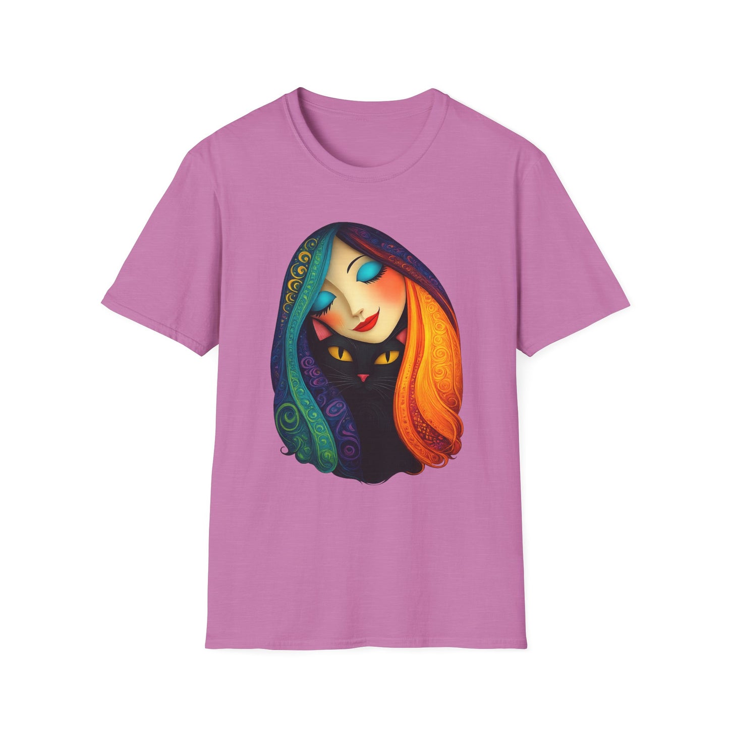 Cat Mom Art graphic tee Pet lover Cat lover Shirt Witchsoul Original
