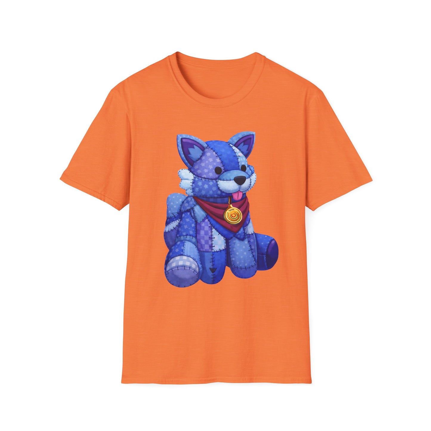 Palia Inspired Tau Plushie Patchwork-like Graphic Shirt