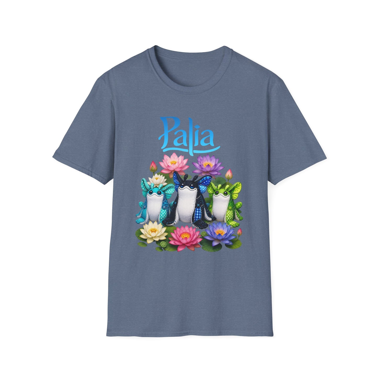 Palia Inspired Ogopuu Plush Lotus Flower Graphic Tee