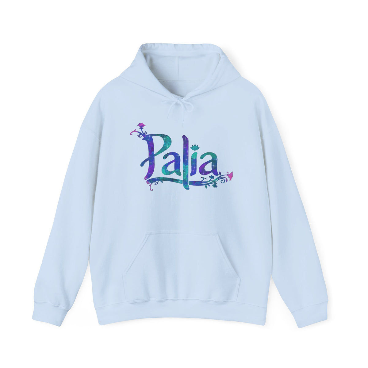 Palia Inspired Logo Galaxy Watercolor Unisex Hoodie
