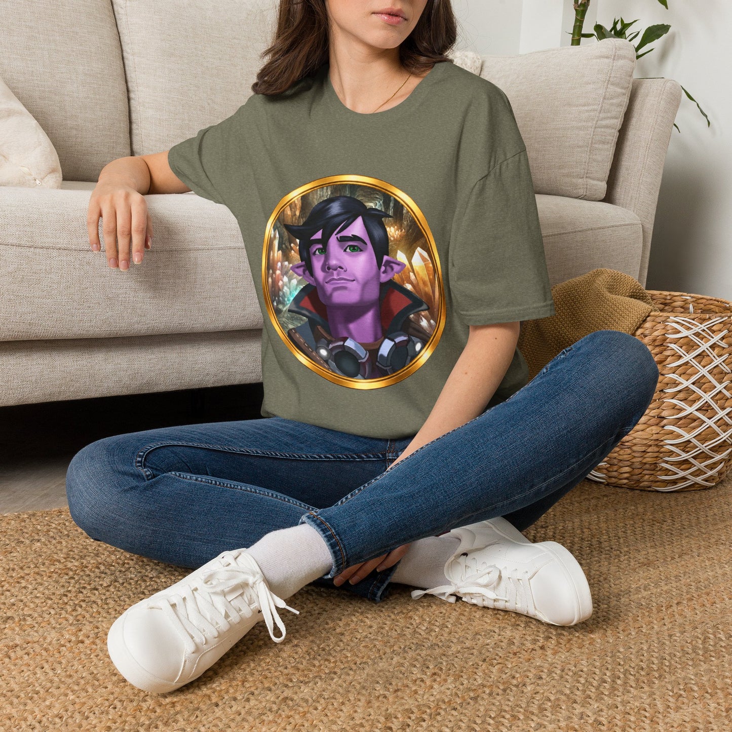 Palia Inspired Hodari FanArt Graphic T-Shirt