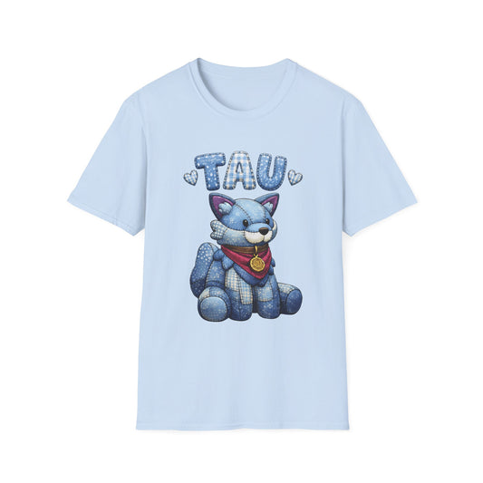 Palia Inspired Tau Plushie Patchwork-like Graphic Shirt