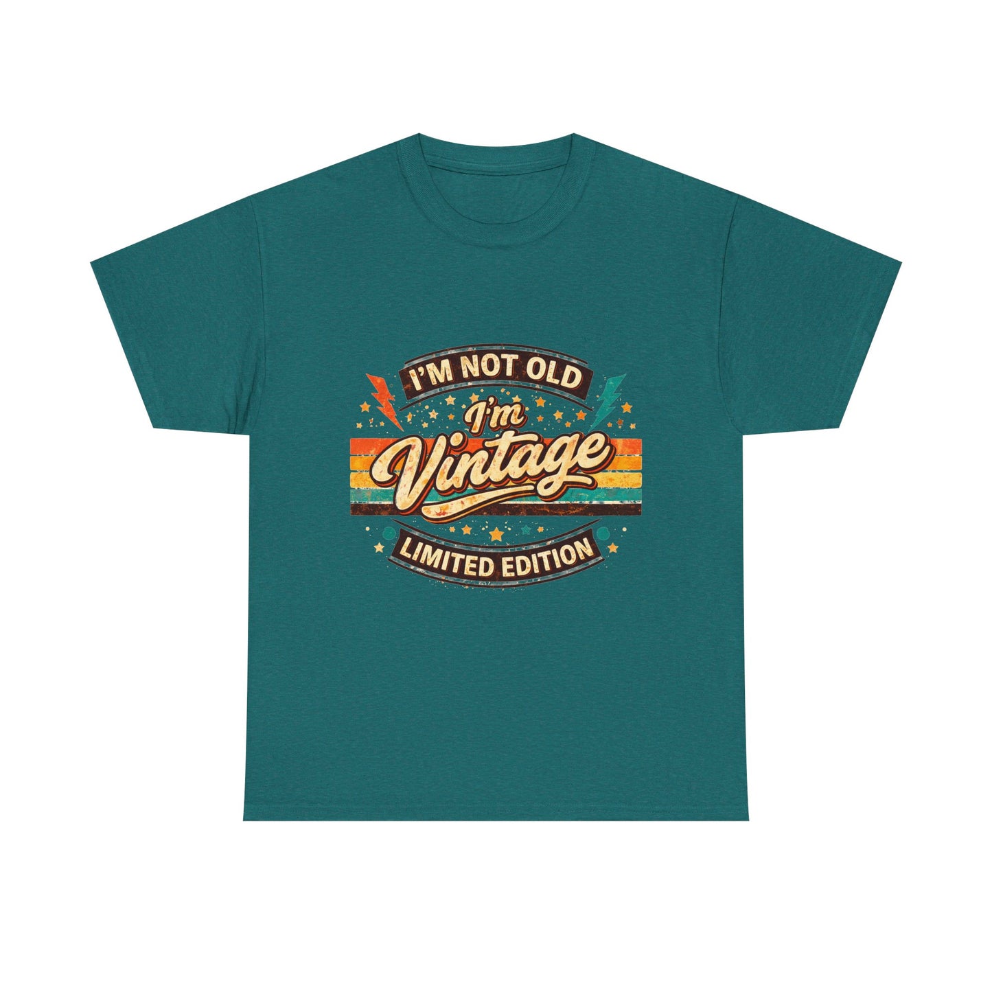 Vintage 'I'm Not Old I'm Vintage' Tee — Limited Edition Retro Graphic Shirt