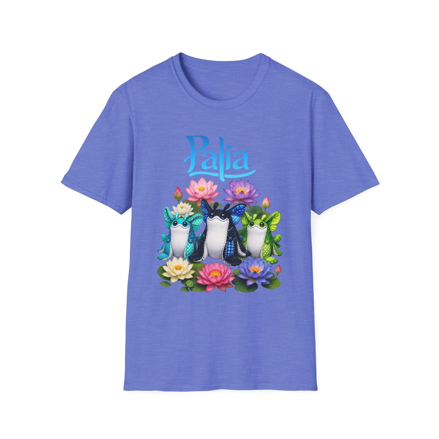Palia Inspired Ogopuu Plush Lotus Flower Graphic Tee