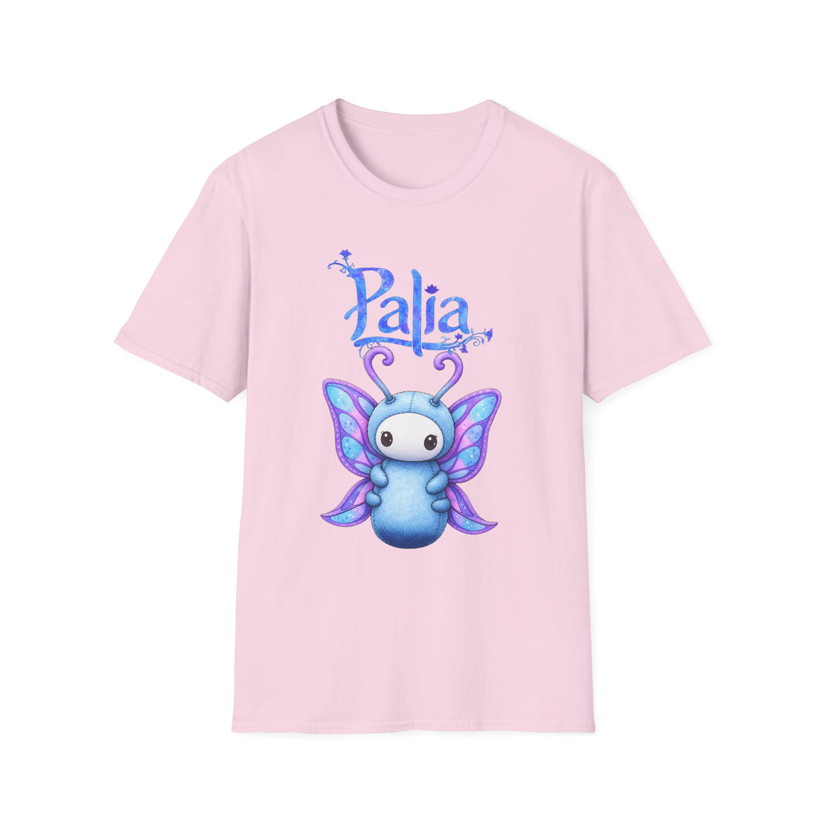 Palia Inspired Shimmefly Plush Watercolor Style T-Shirt
