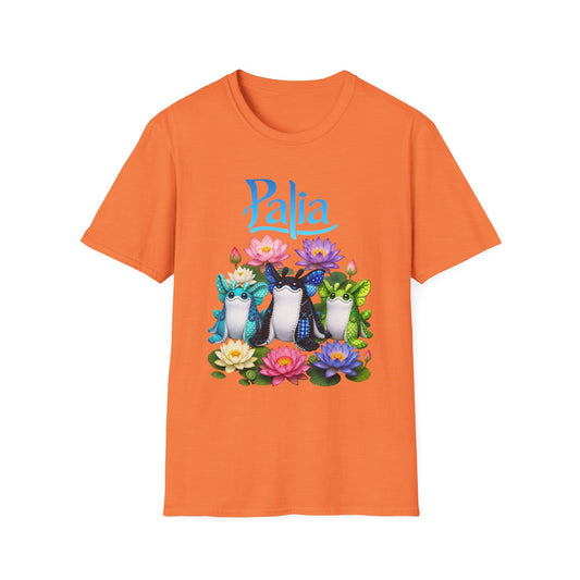 Palia Inspired Ogopuu Plush Lotus Flower Graphic Tee