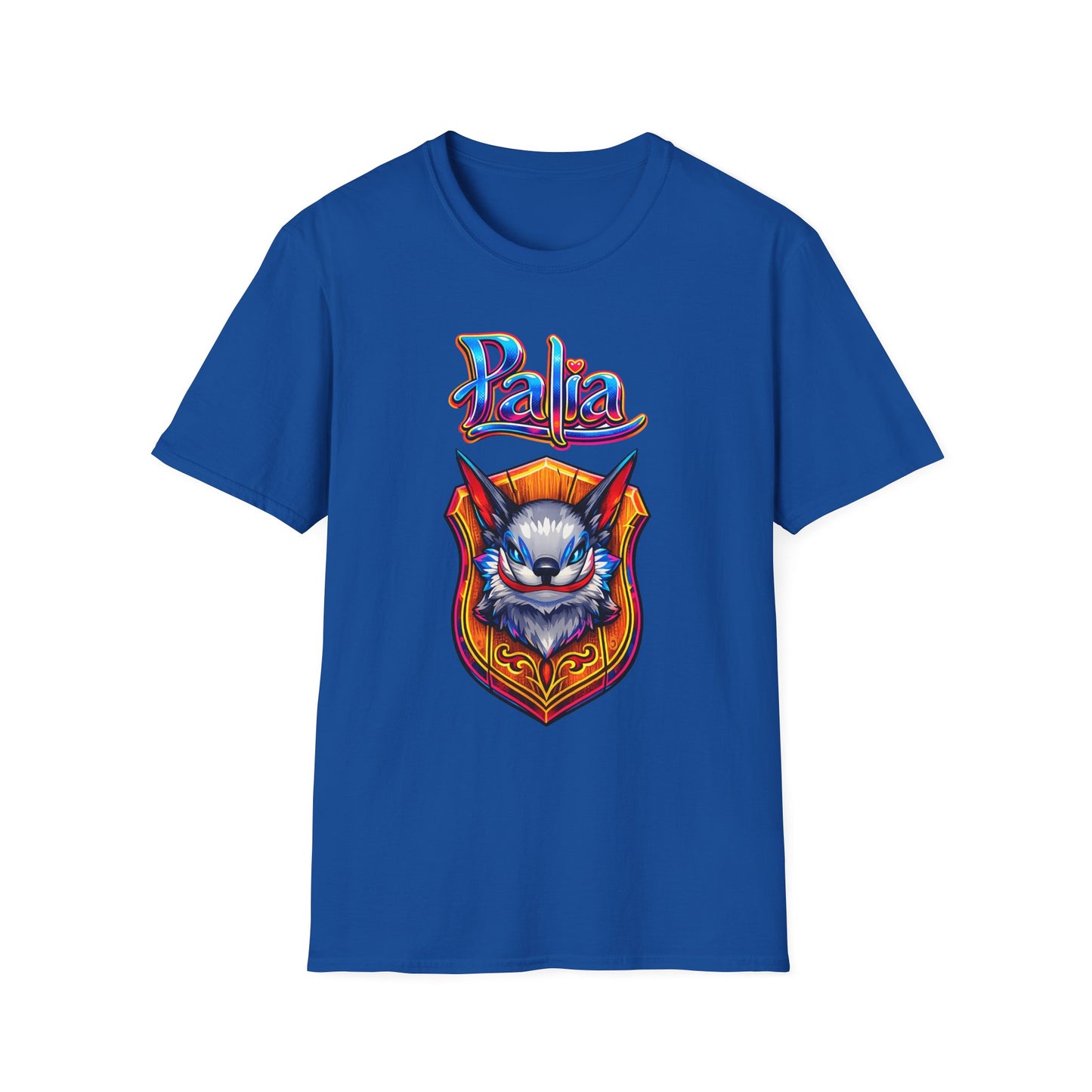 Palia Inspired Azure Chapaa Trophy PopColor Style Graphic Shirt