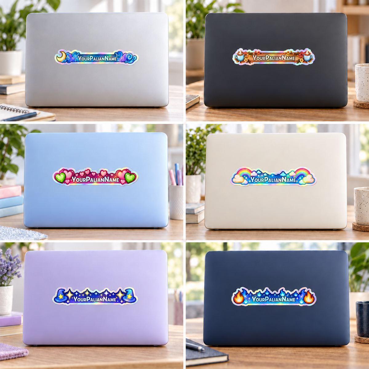 Palia Inspired Nameplate Sticker