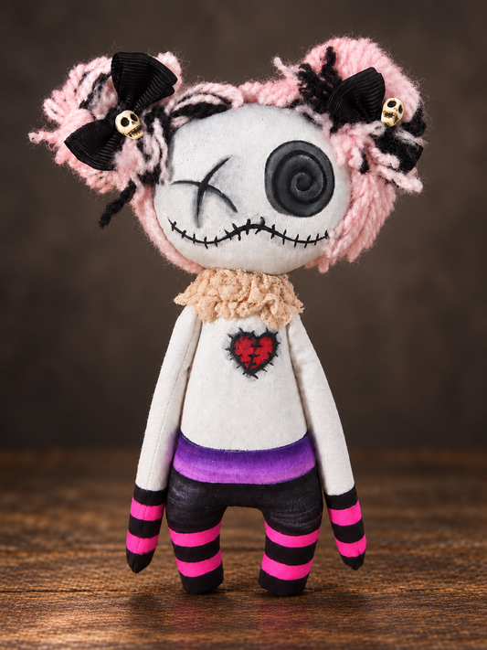 One Of A Kind Rosie Ragdread ArtDoll Collectible Unique WitchSoul Relics Original