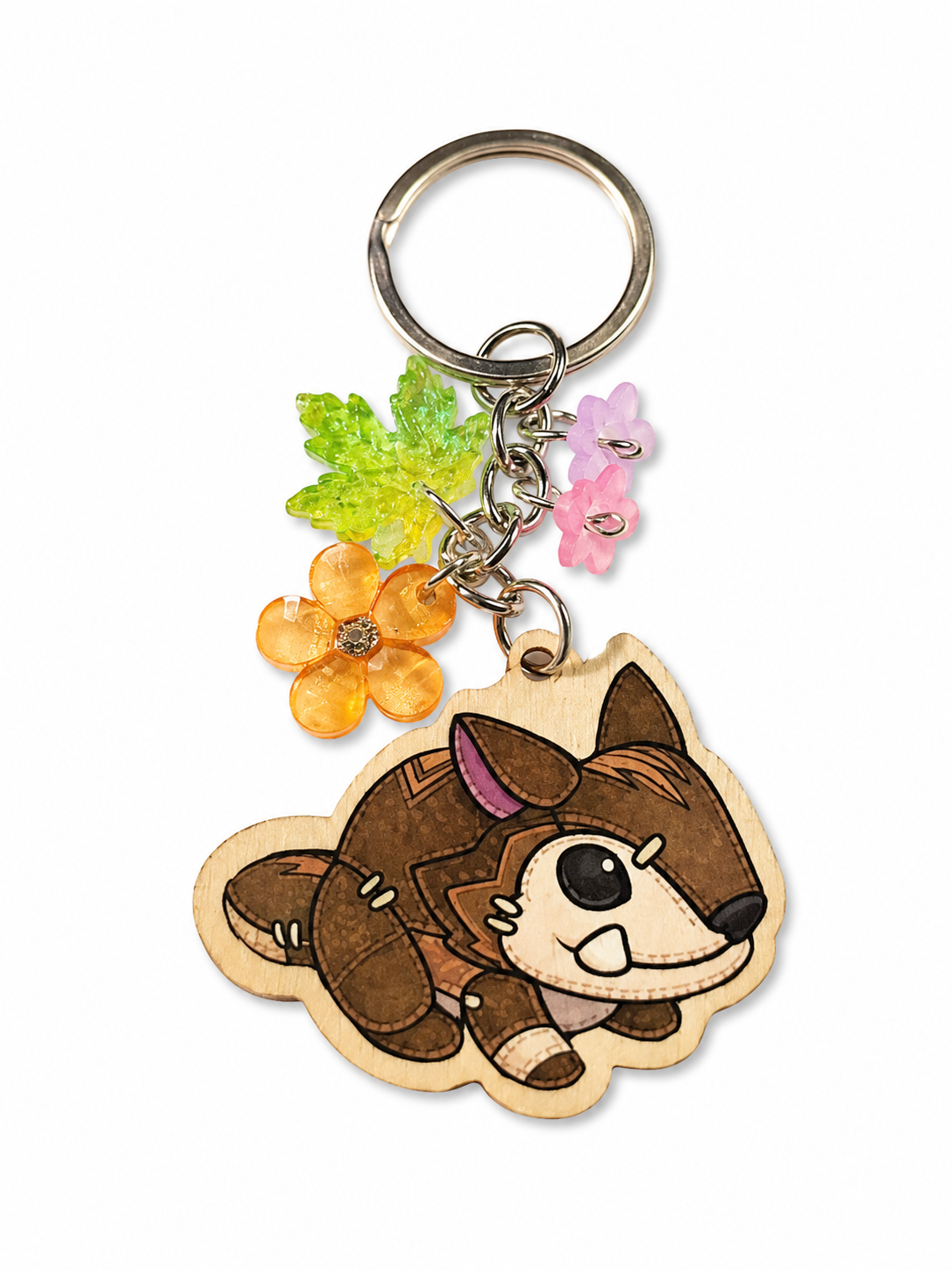 Palia Inspired Chapaa Patchwork Plush Keychain/Bag Charm