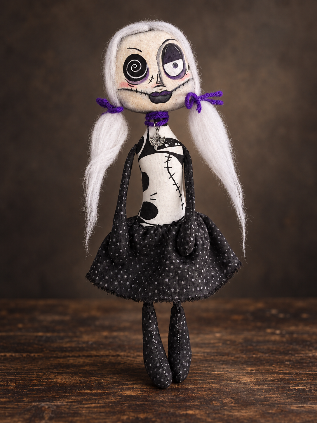 One Of A Kind Creepy Cute ArtDoll Luna Whisper Collectible Unique