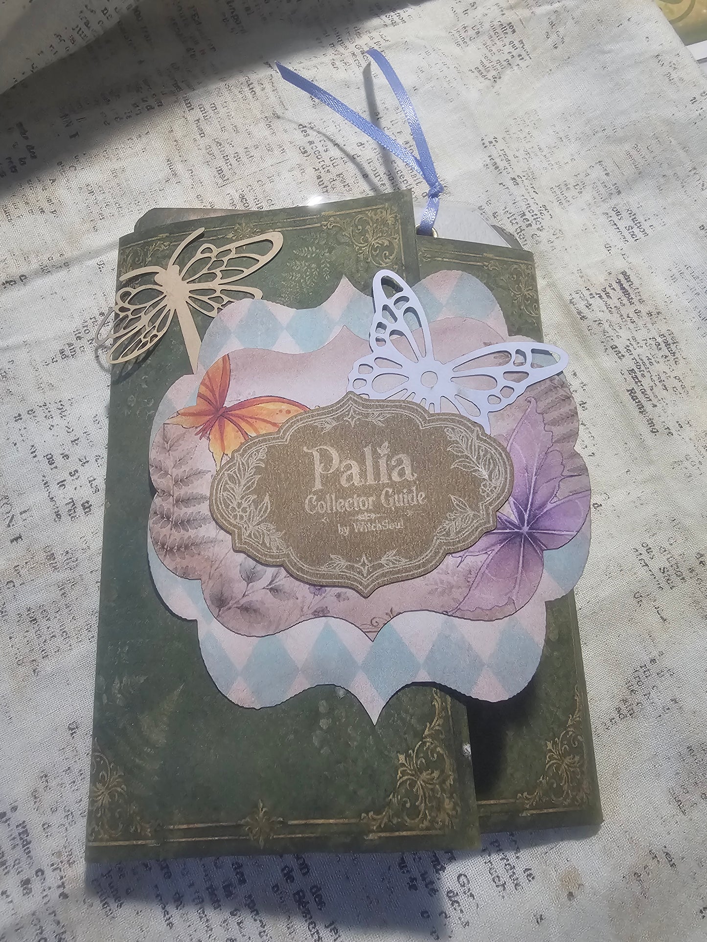 Palia Inspired Bug Catching Guide Tracker with Bug Collector Cards Interactive Scrapbook Junk Journal