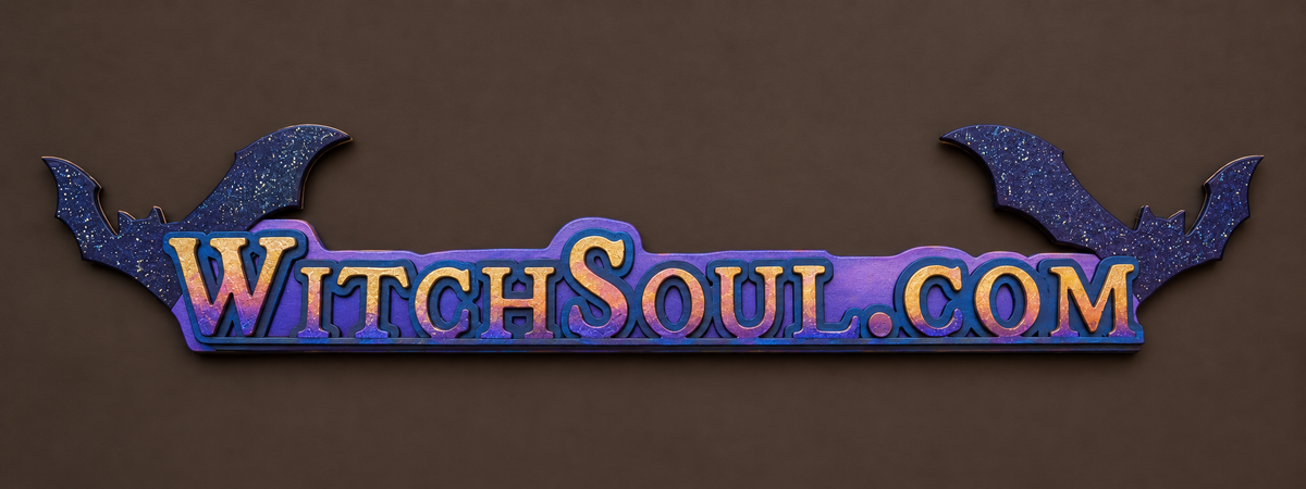 Palia Inspired Batty Nameplate Spiritfest Multilayered Hand-painted Magnet