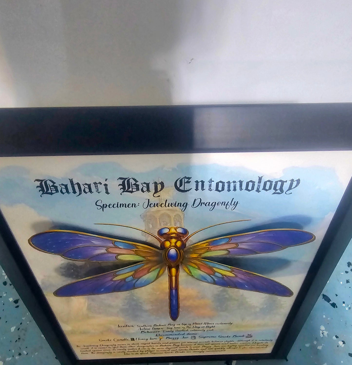 Palia Inspired Poster — Palia Inspired Entomology Wall Art