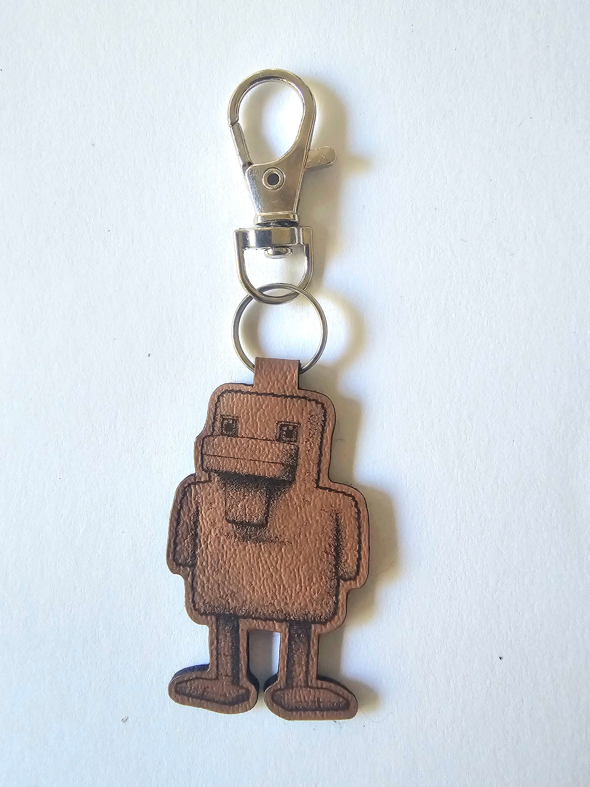 Minecraft The Movie Keychains/Bag Charms Faux leather