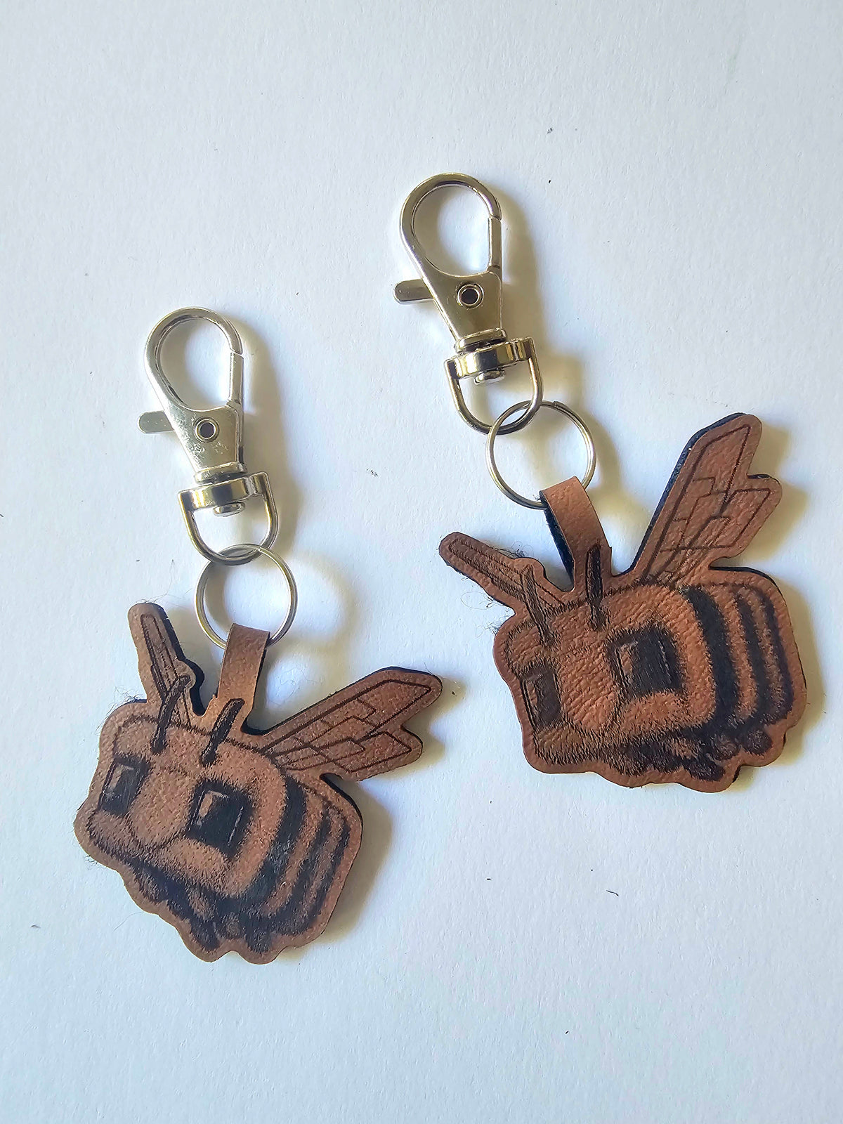 Minecraft The Movie Keychains/Bag Charms Faux leather